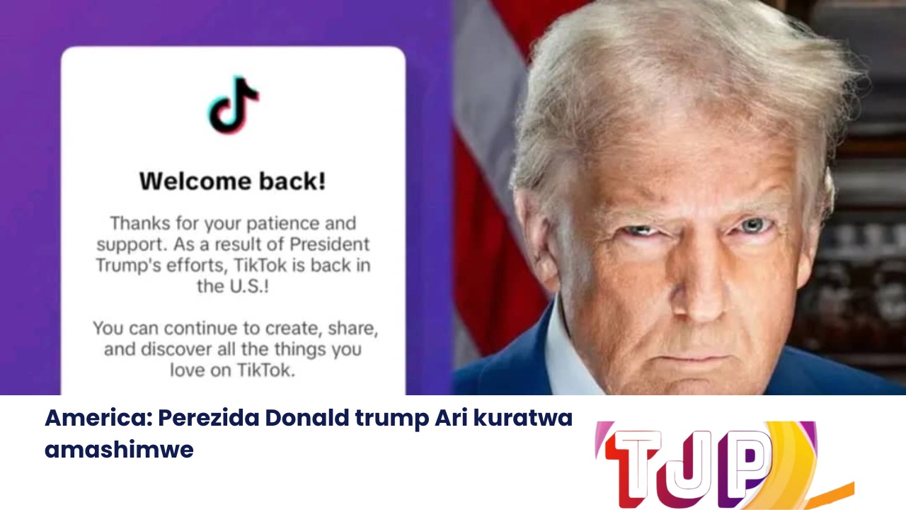America: Perezida Donald trump Ari kuratwa amashimwe