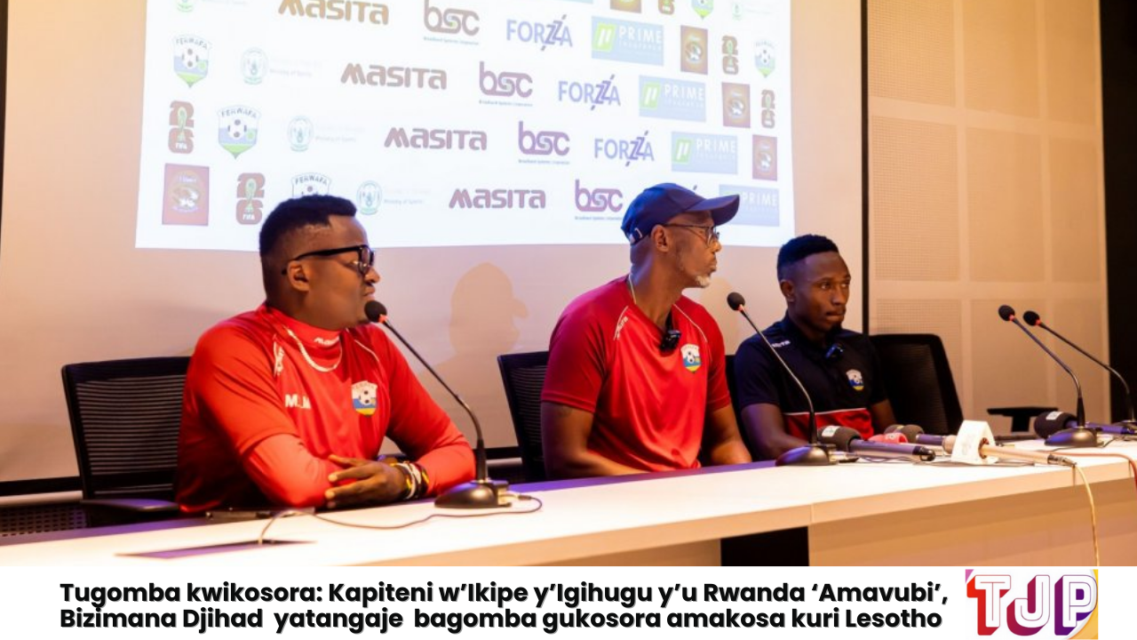 Tugomba kwikosora: Kapiteni w’Ikipe y’Igihugu y’u Rwanda ‘Amavubi’, Bizimana Djihad yatangaje bagomba gukosora amakosa kuri Lesotho