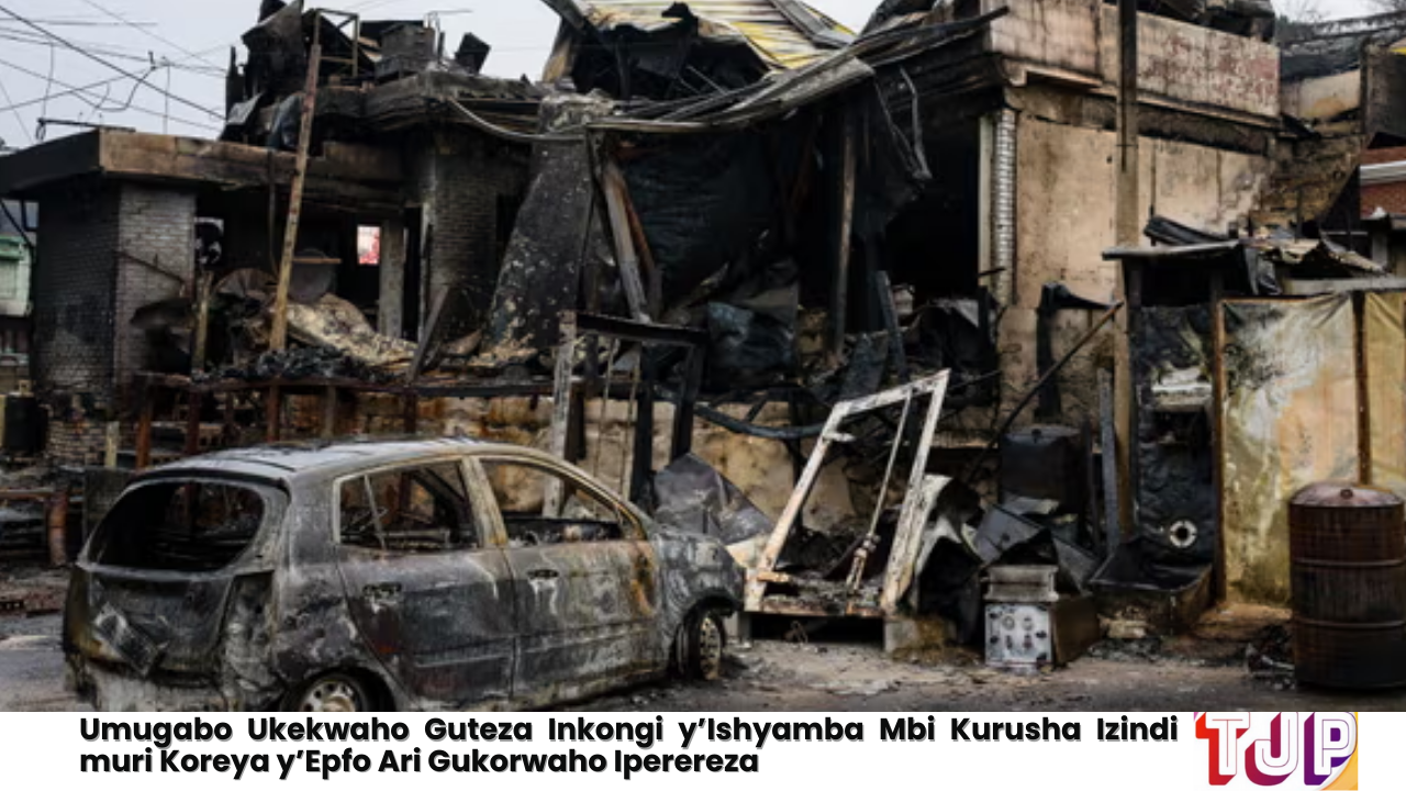 Umugabo Ukekwaho Guteza Inkongi y’Ishyamba Mbi Kurusha Izindi muri Koreya y’Epfo Ari Gukorwaho Iperereza