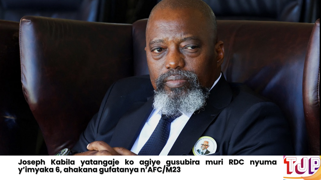 Joseph Kabila yatangaje ko agiye gusubira muri RDC nyuma y’imyaka 6, ahakana gufatanya n’AFC/M23