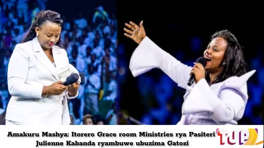 Amakuru Mashya: Itorero Grace room Ministries rya Pasiteri Julienne Kabanda ryambuwe ubuzima Gatozi