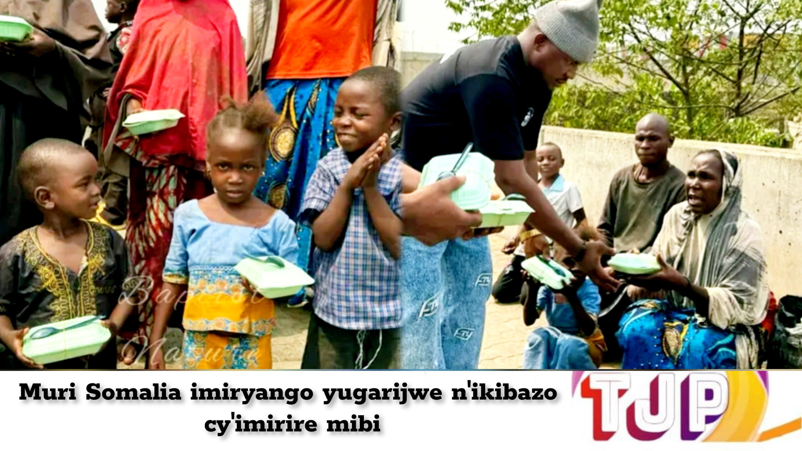 Muri Somalia imiryango yugarijwe n’ikibazo cy’imirire mibi