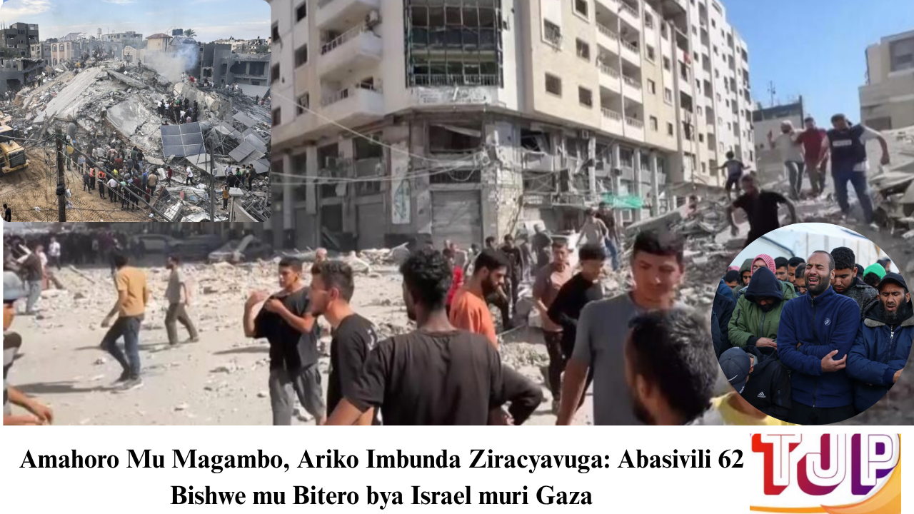 Amahoro Mu Magambo, Ariko Imbunda Ziracyavuga: Abasivili 62 Bishwe mu Bitero bya Israel muri Gaza