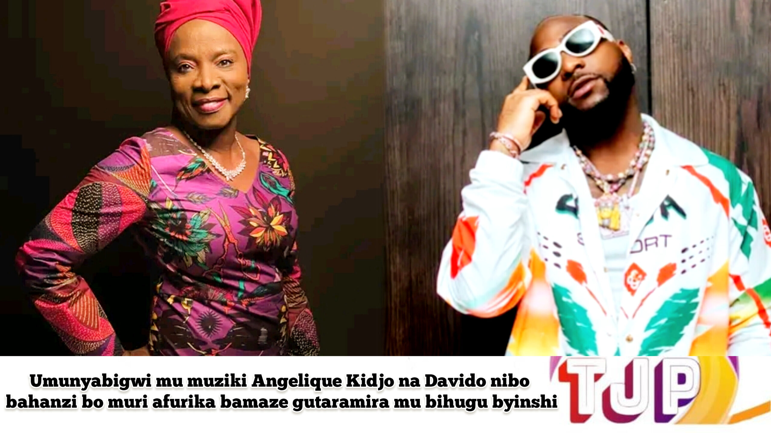 Umunyabigwi mu muziki Angelique Kidjo na Davido nibo bahanzi bo muri afurika bamaze gutaramira mu bihugu byinshi