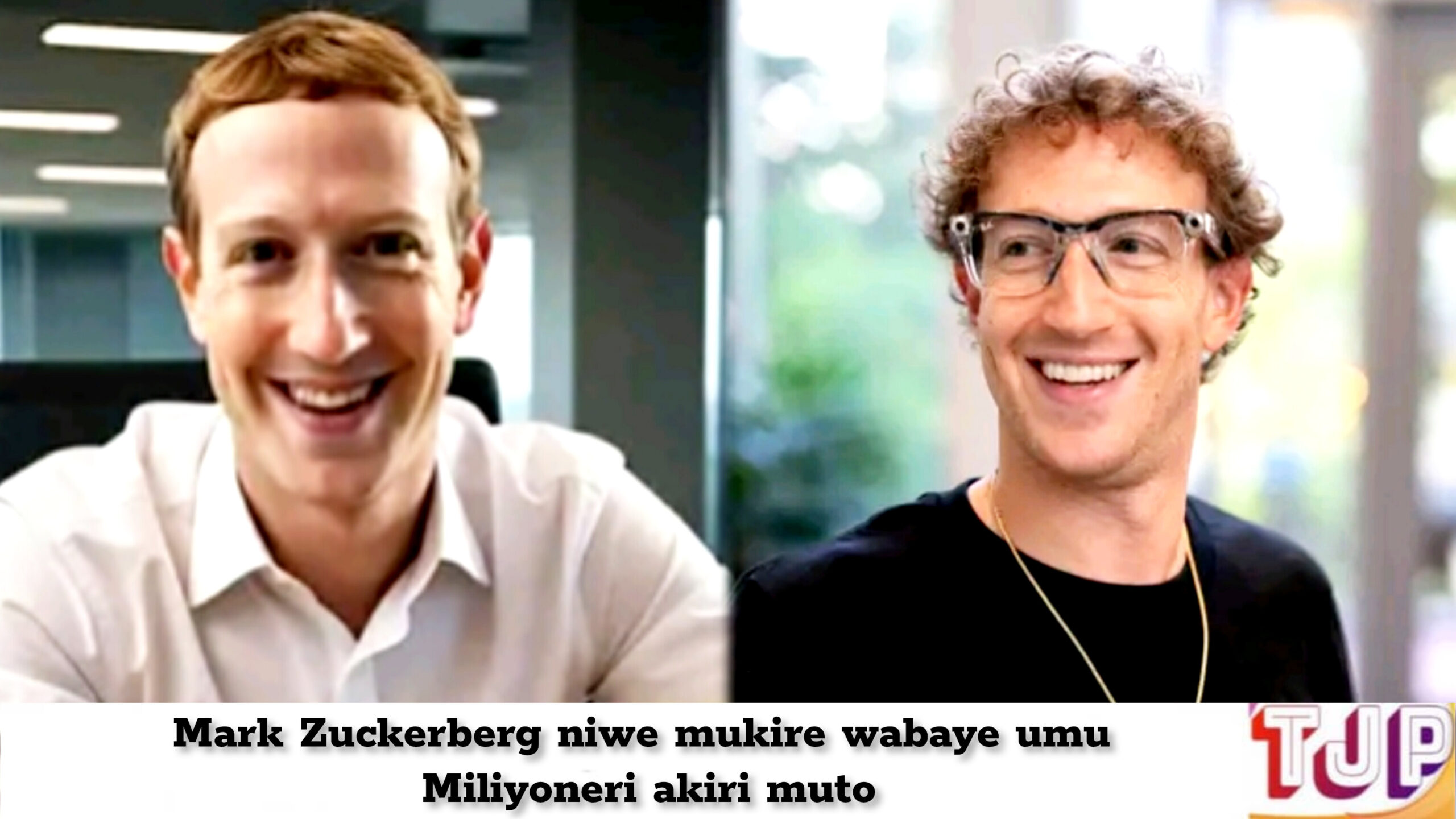 Mark Zuckerberg niwe mukire wabaye umu Miliyoneri akiri muto