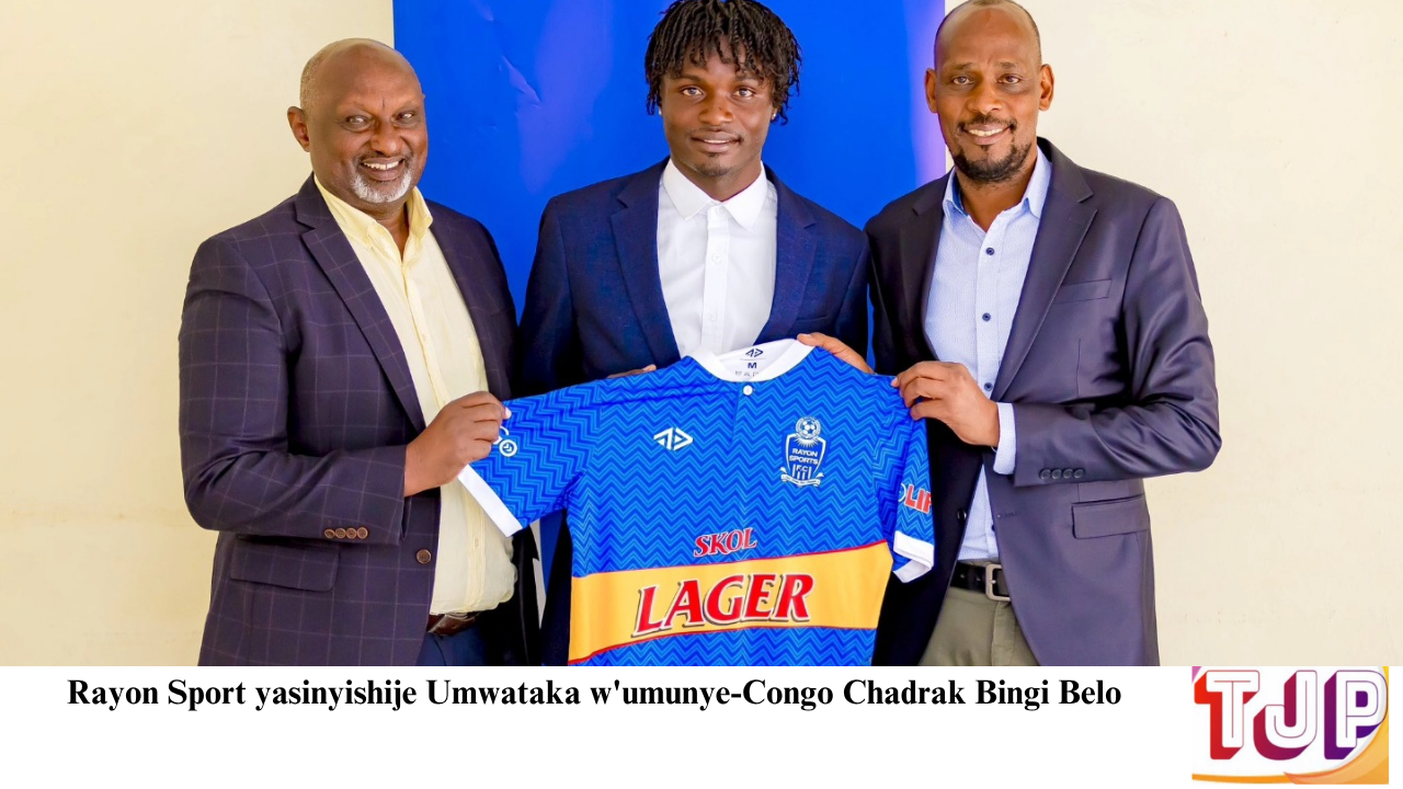 Rayon Sport yasinyishije Umwataka w’umunye-Congo Chadrak Bingi Belo
