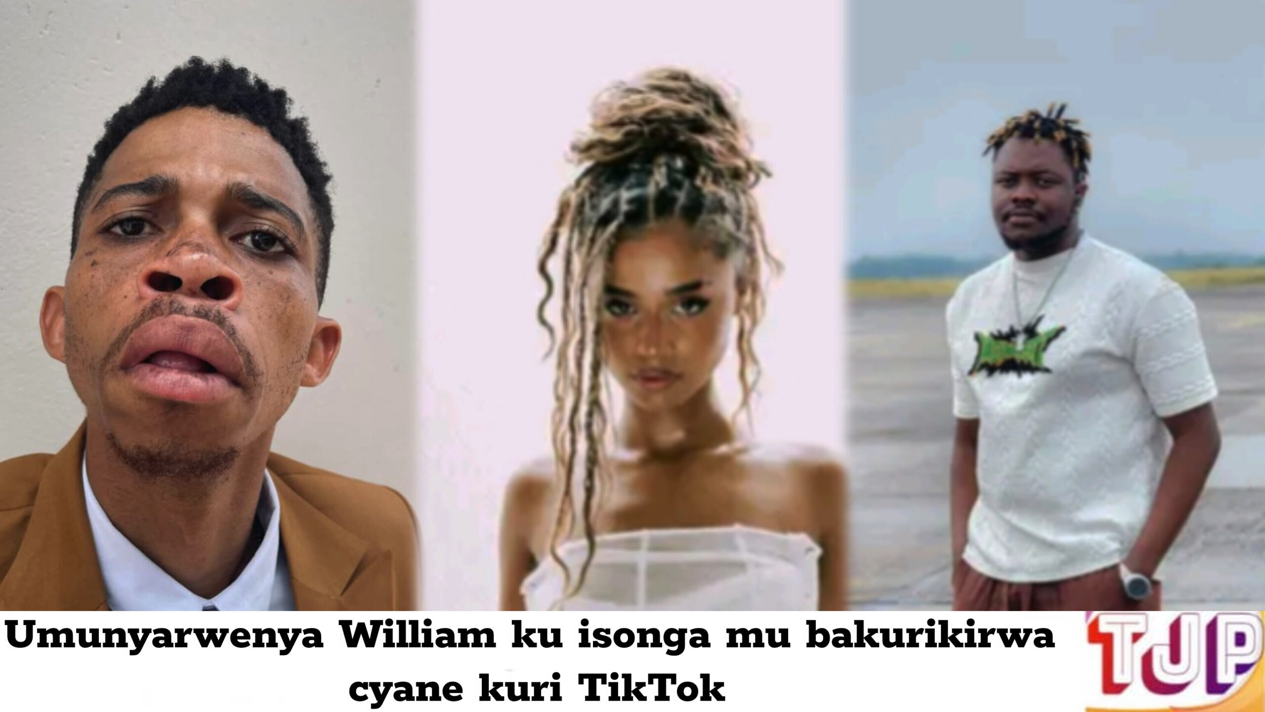 Umunyarwenya William ku isonga mu bakurikirwa cyane kuri TikTok